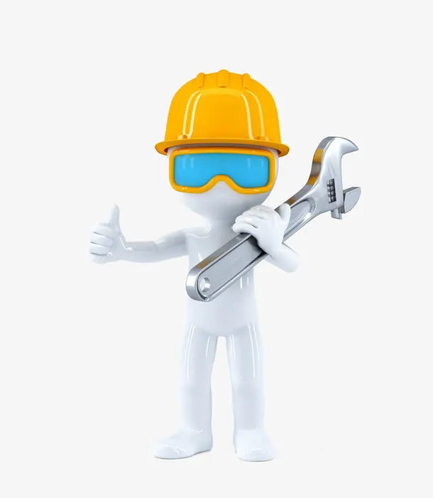 装修工人小图标免抠