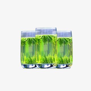 产品实物爽口竹叶青茶叶免抠