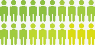 手绘多彩人物免抠