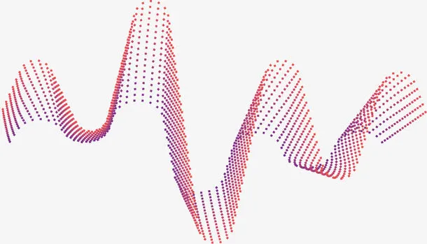 波点声波图免抠