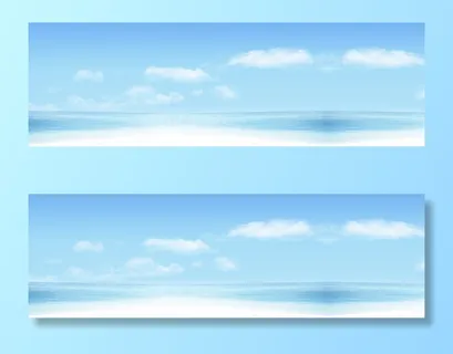 清爽天空背景淘宝天猫高清摄影风景背景