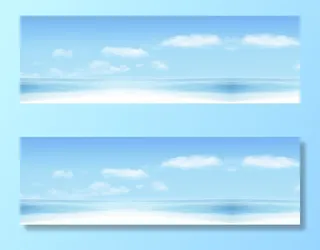 清爽天空背景淘宝天猫高清摄影风景背景