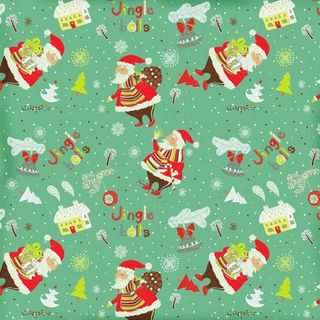 卡通圣诞老人背景