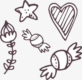 矢量节日装饰素材免抠