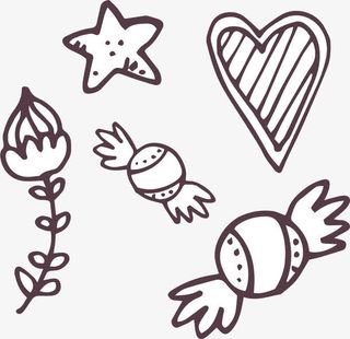 矢量节日装饰素材免抠