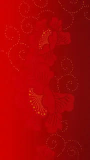 牡丹花纹素材H5背景高清