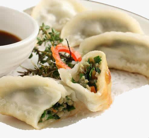 素三鲜饺子免抠