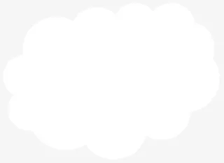 白云棉花形状图免抠