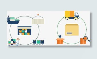 2017仓储发货物流矢量图标免抠