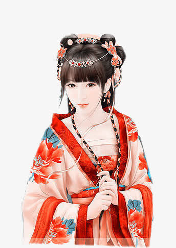 古装女子人物形象免抠