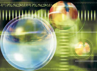 创意抽象地球科技背景高清免抠