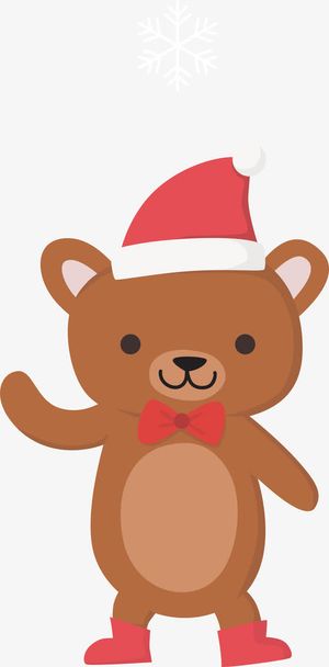 圣诞小熊免抠