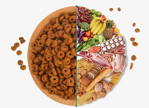 多种营养狗粮免抠