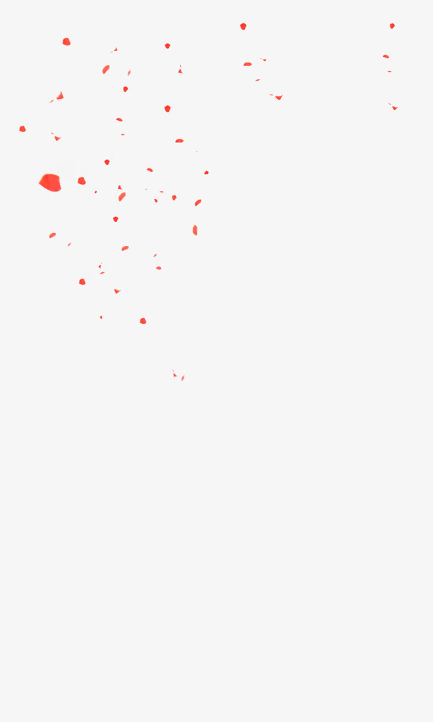 花瓣漂浮物免抠