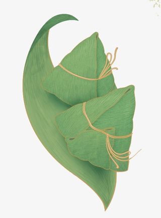 端午节粽子手绘元素免抠