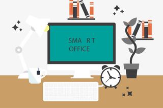 办公桌面矢量免抠