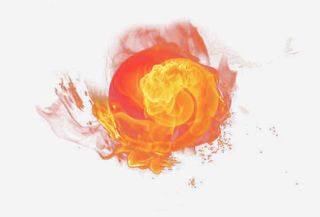 金色火焰光效免抠