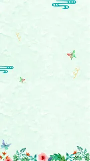 绿色彩绘春季约惠春天H5海报背景分层下载高清卡通手绘背景 绿色彩绘春季约惠春天H5海报背景分层下载高清卡通手绘背景