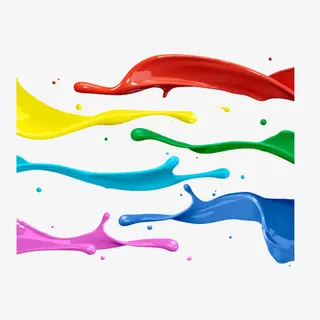 喷墨油漆喷溅飞溅大集合免抠