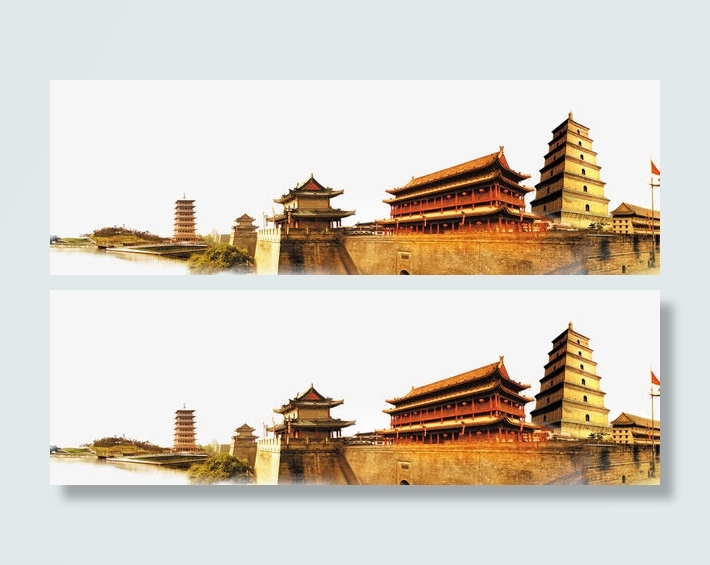中国古建筑免抠