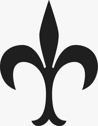 角花底纹花型对称平面图形免抠