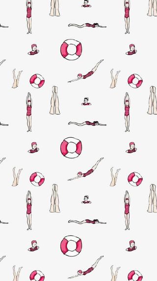 卡通运动背景图片素材