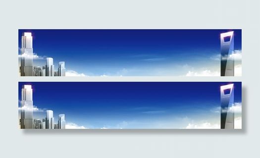 首页banner简约通用免抠