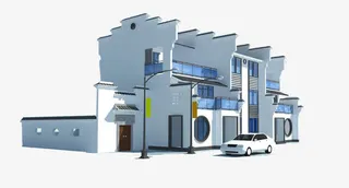 中式房子户型图免抠