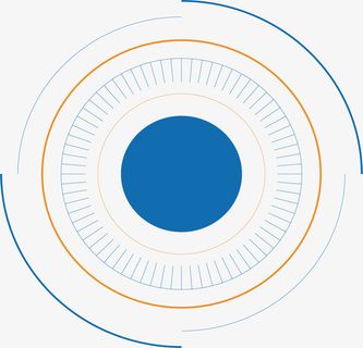 科技光效轮表矢量图免抠