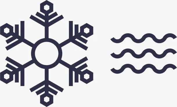 简笔画温度天气变化图形免抠