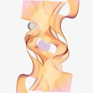 动感时尚曲线矢量图免抠