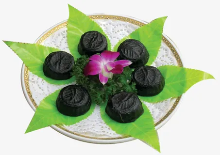 清明节日美食糯米团子清明果免抠