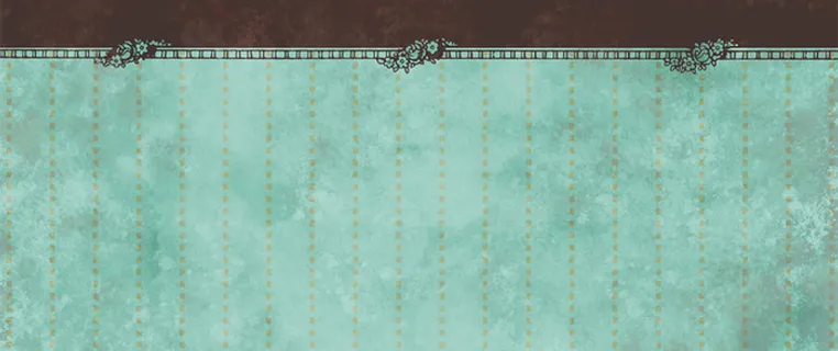 绿色星星花纹背景高清