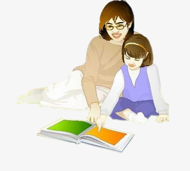 母女一块读书免抠