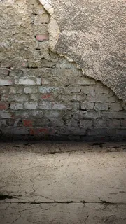 简约残破墙壁纹理H5背景素材高清