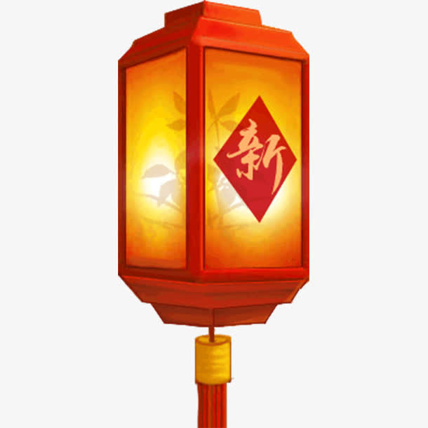 灯笼新年图片免抠