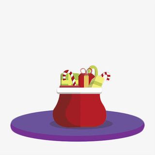 圣诞福袋免抠