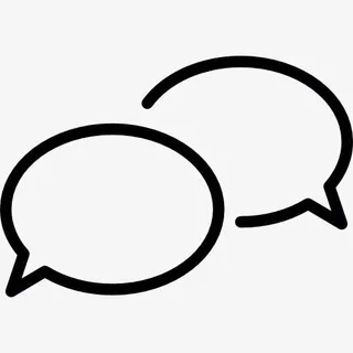 语音气球图标免抠