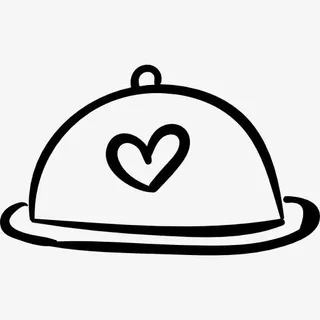 贝尔心脏覆盖菜图标免抠