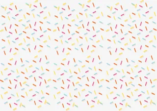 缤纷小彩条背景漂浮装饰元素