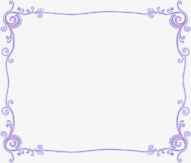 底纹角花花框素材免抠