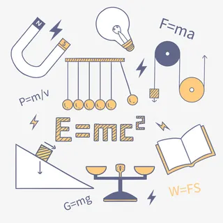 学习 物理 符号免抠