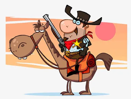 西部马仔的巡视过程免抠