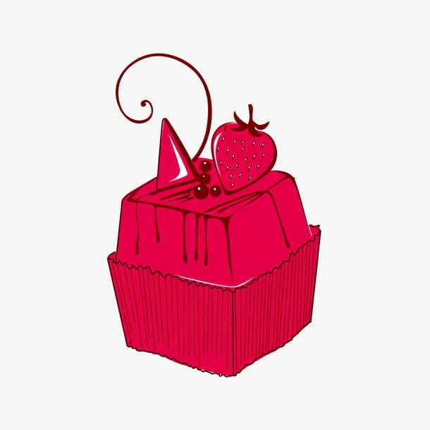 手绘糕点免抠下载免抠