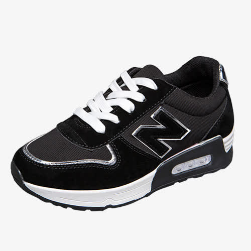 新百伦黑色运动鞋免抠