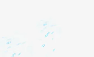 蓝色高清光效装饰免抠