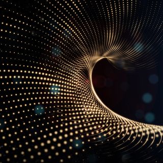 金色动感科技主图背景素材高清