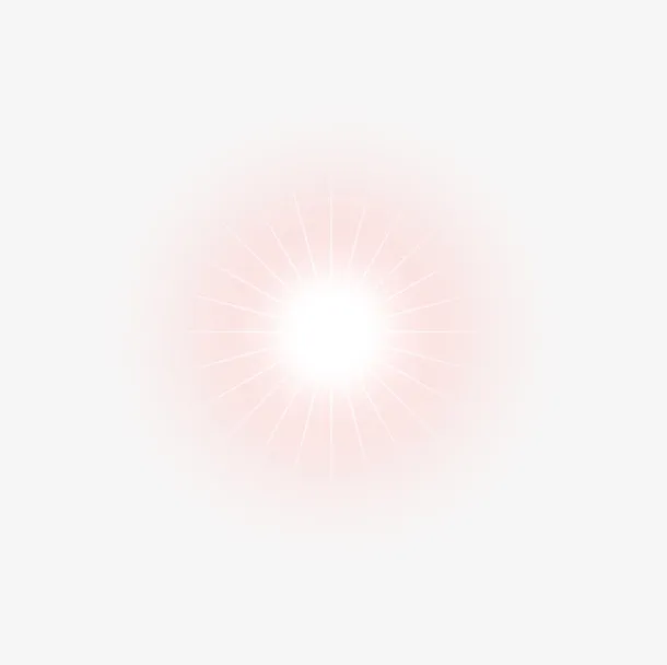 光束 红色 发射免抠