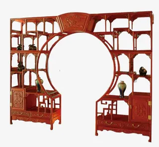 手工博古架免抠