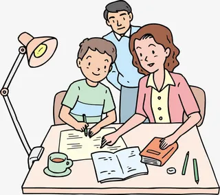 辅导作业png元素免抠